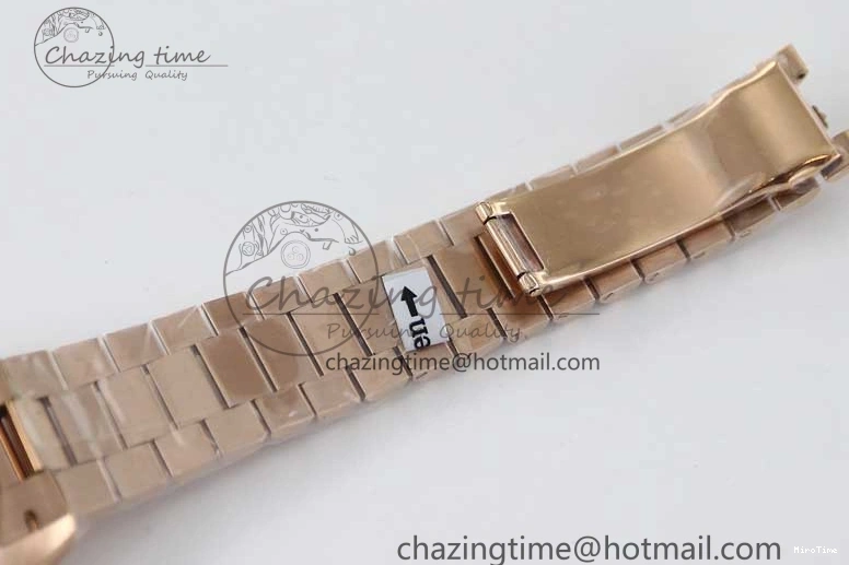 MiroTime 1230 AllSeason Day Date 40mm RG 904L Steel TWF 1:1 Best Edition RG Crystal Dial on RG Bracelet A 2350